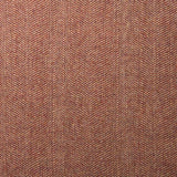 Sample of a classic herringbone woven fabric in red.