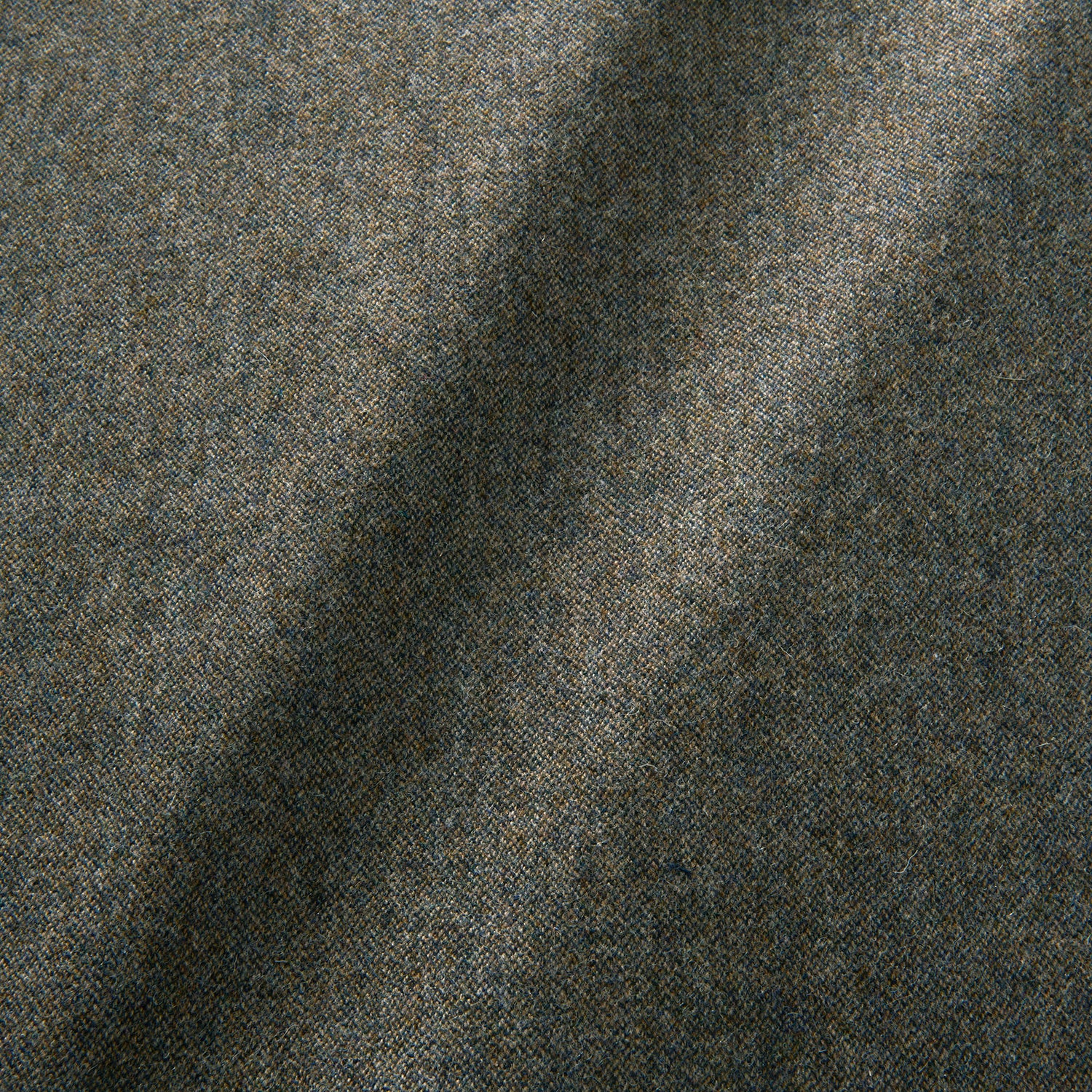 Sample of a pure wool woven fabric in blue.