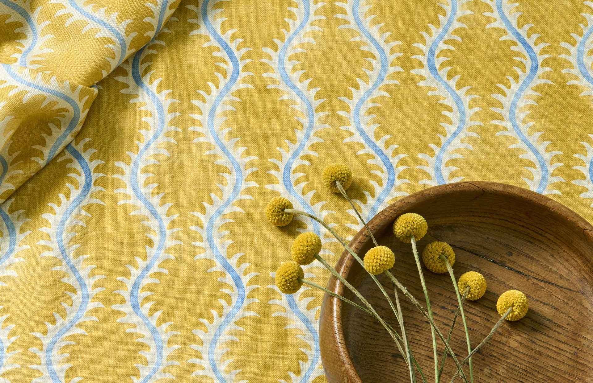 10 Yellow Fabrics...