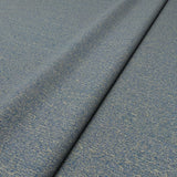 Woven blue coloured fabric sample