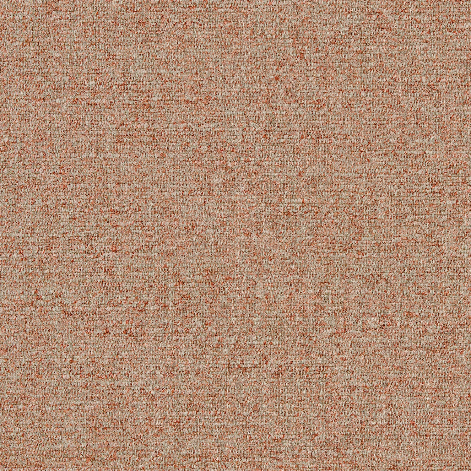 Woven Salmon coloured fabric sample