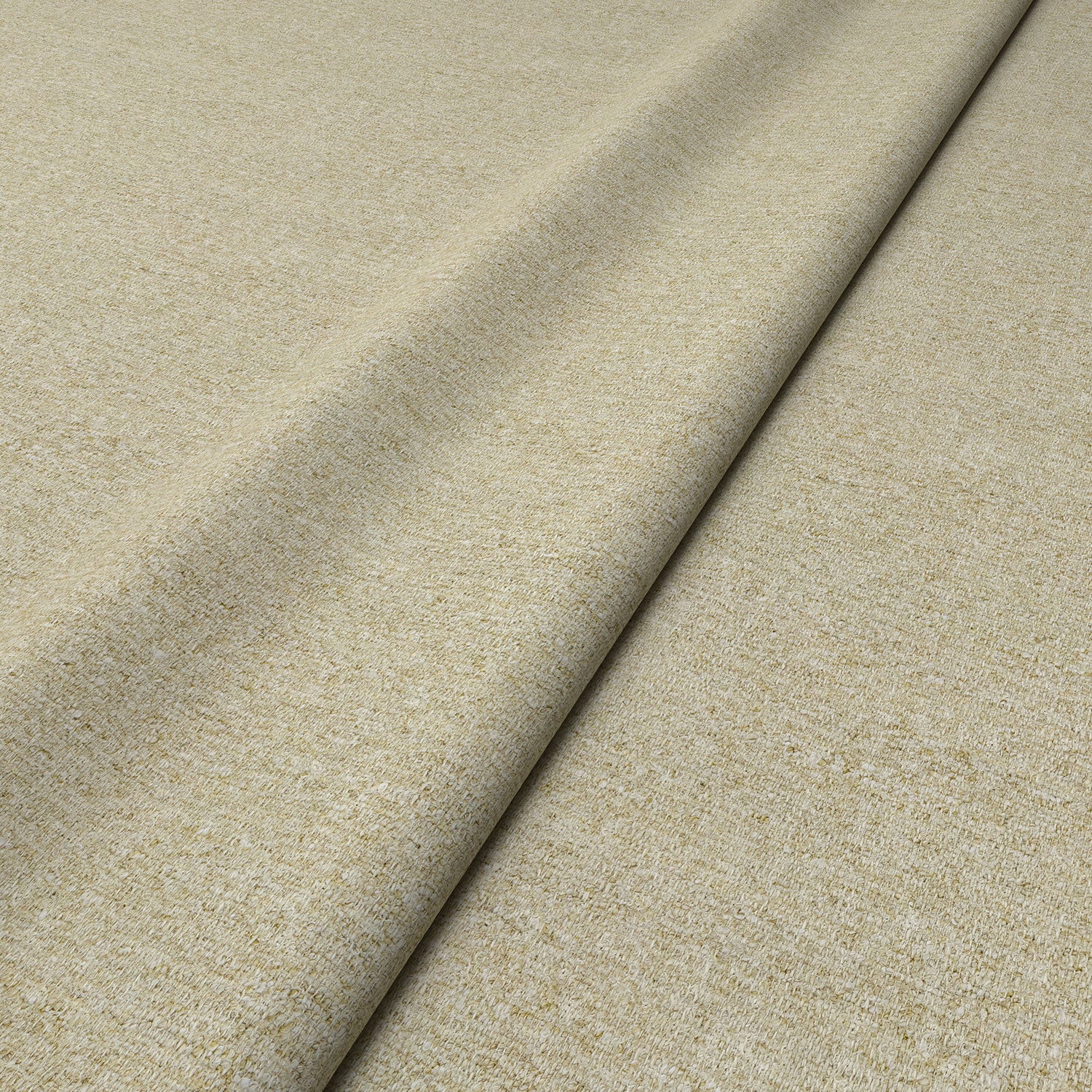 Woven light neutral coloured fabric sample