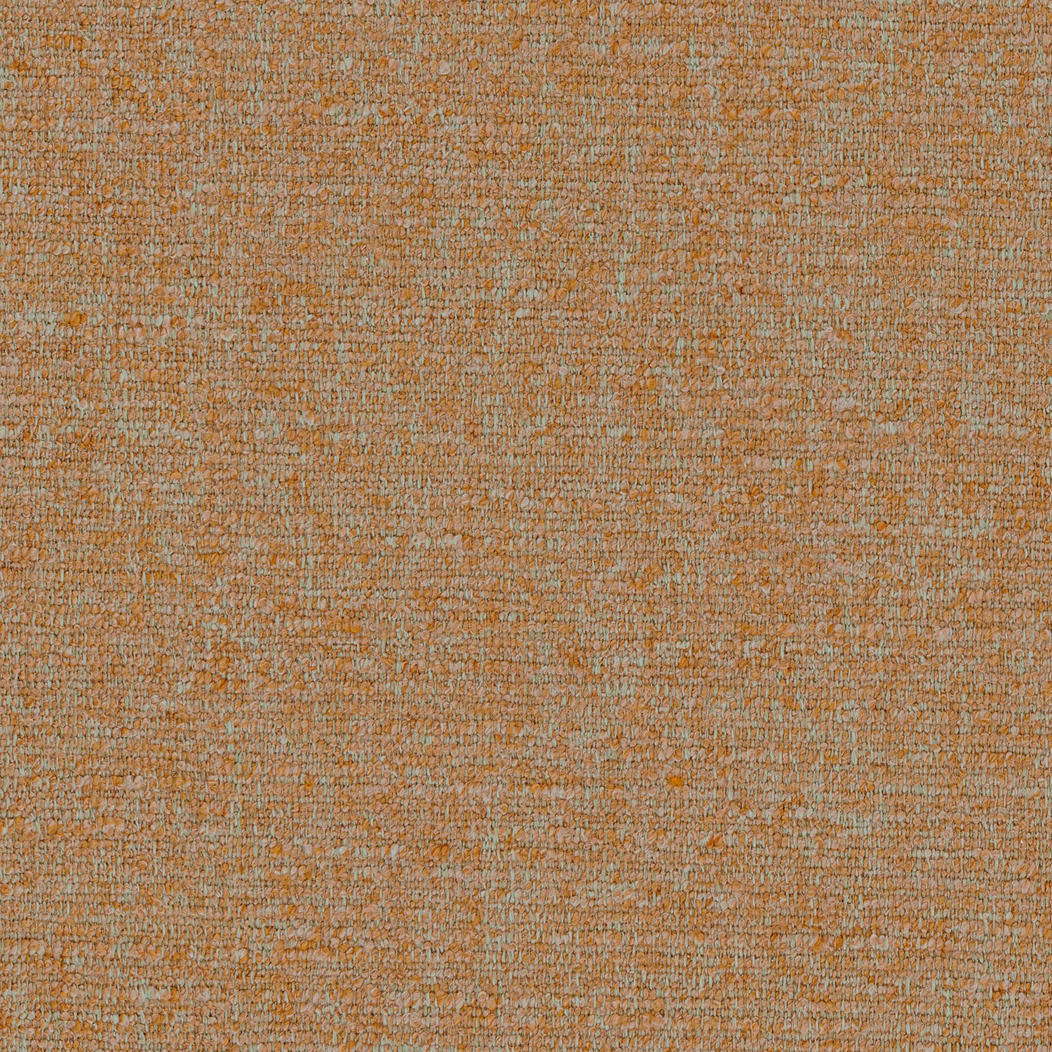 Woven orange coloured fabric sample