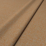 Woven orange coloured fabric sample