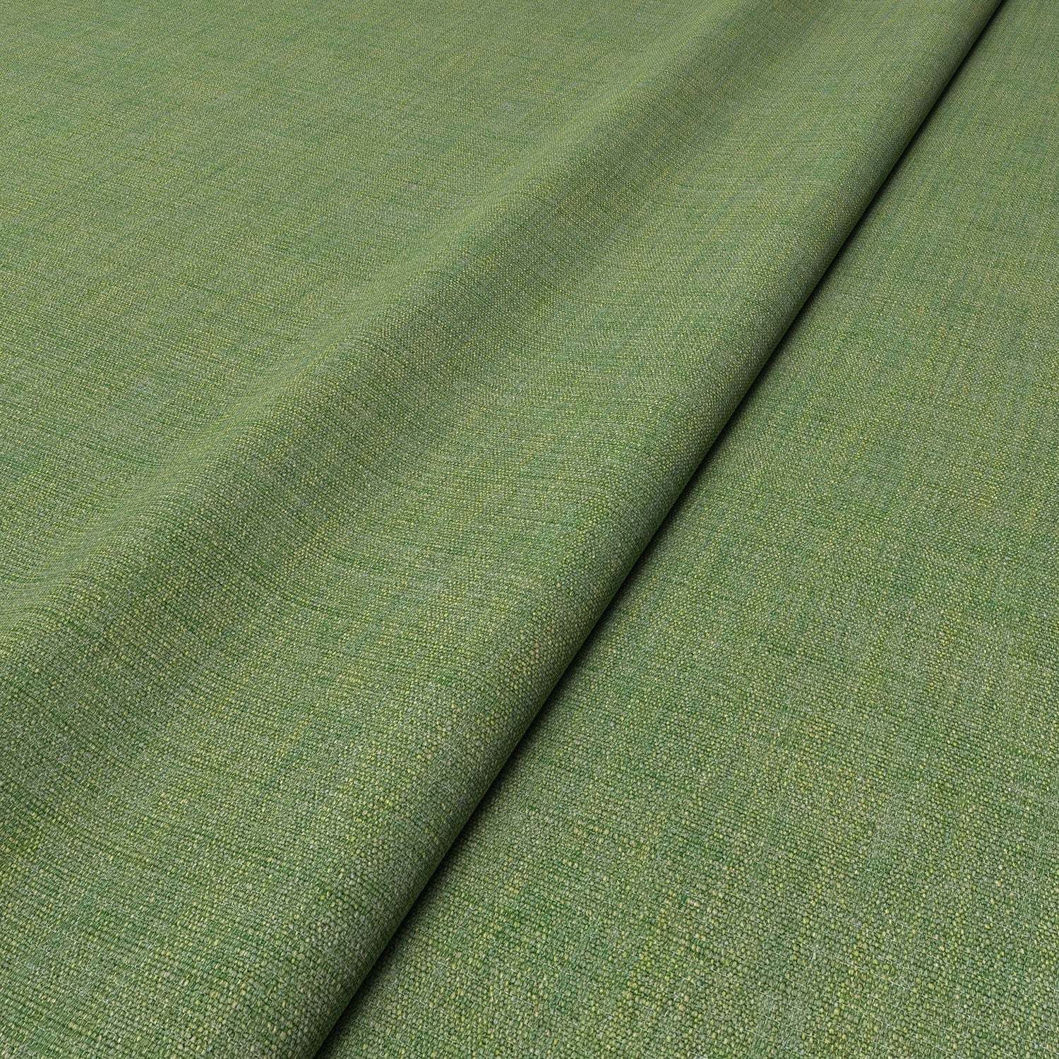 Sample of a versatile woven fabric in green.