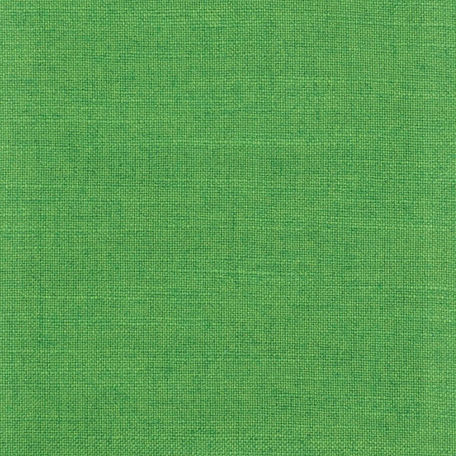 Plain fabric swatch, colour Mantis.