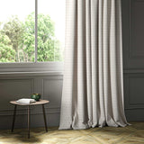 A white woven fabric shown as a curtain.
