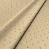 Sample of a cream woven fabric.
