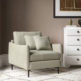 Chair upholstered in Hemp linen fabric