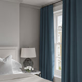 Linen curtain in Admiral