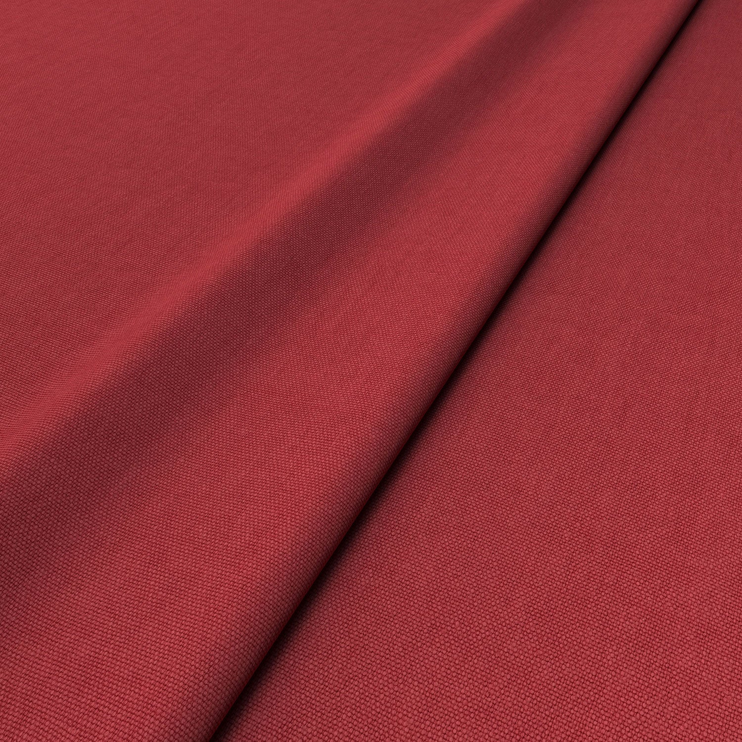 Sample of a breezy linen fabric – Cherry – for upholstery and curtains.