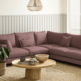 Sofa upholstered in Rosebay linen fabric