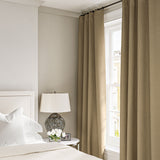 Linen curtain in Bisque