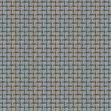 Printed linen fabric with textural weave pattern in brown, pink and blue colours for upholstery.