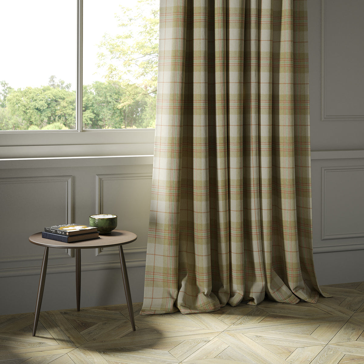 Ronas Hill Calgary Shetland Wool Fabric Linwood