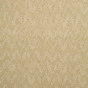 Fabric swatch of a neutral jacquard weave fabric for curtains and upholstery