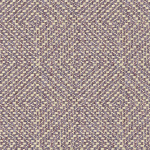 Purple fabric for curtains and upholstery with a light woven geometric design