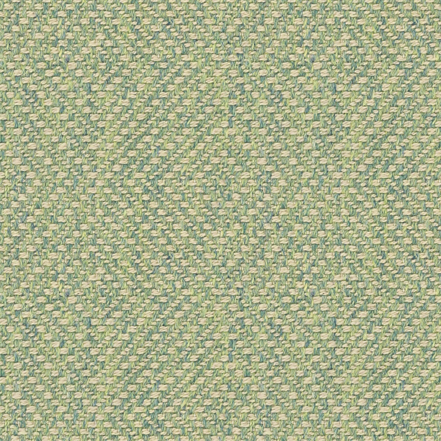 Light green fabric for curtains and upholstery with a neutral woven geometric design