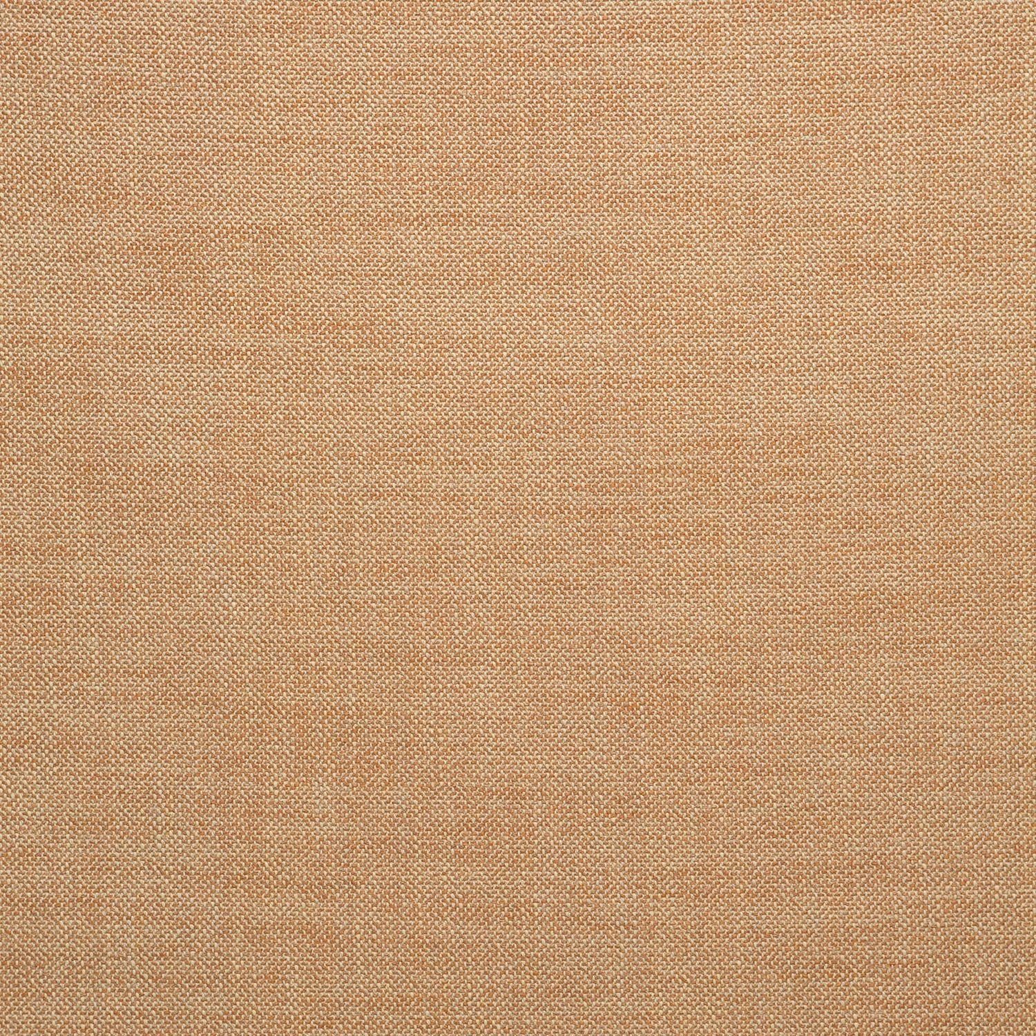 Fabric swatch of a plain burnt orange weave fabric for upholstery