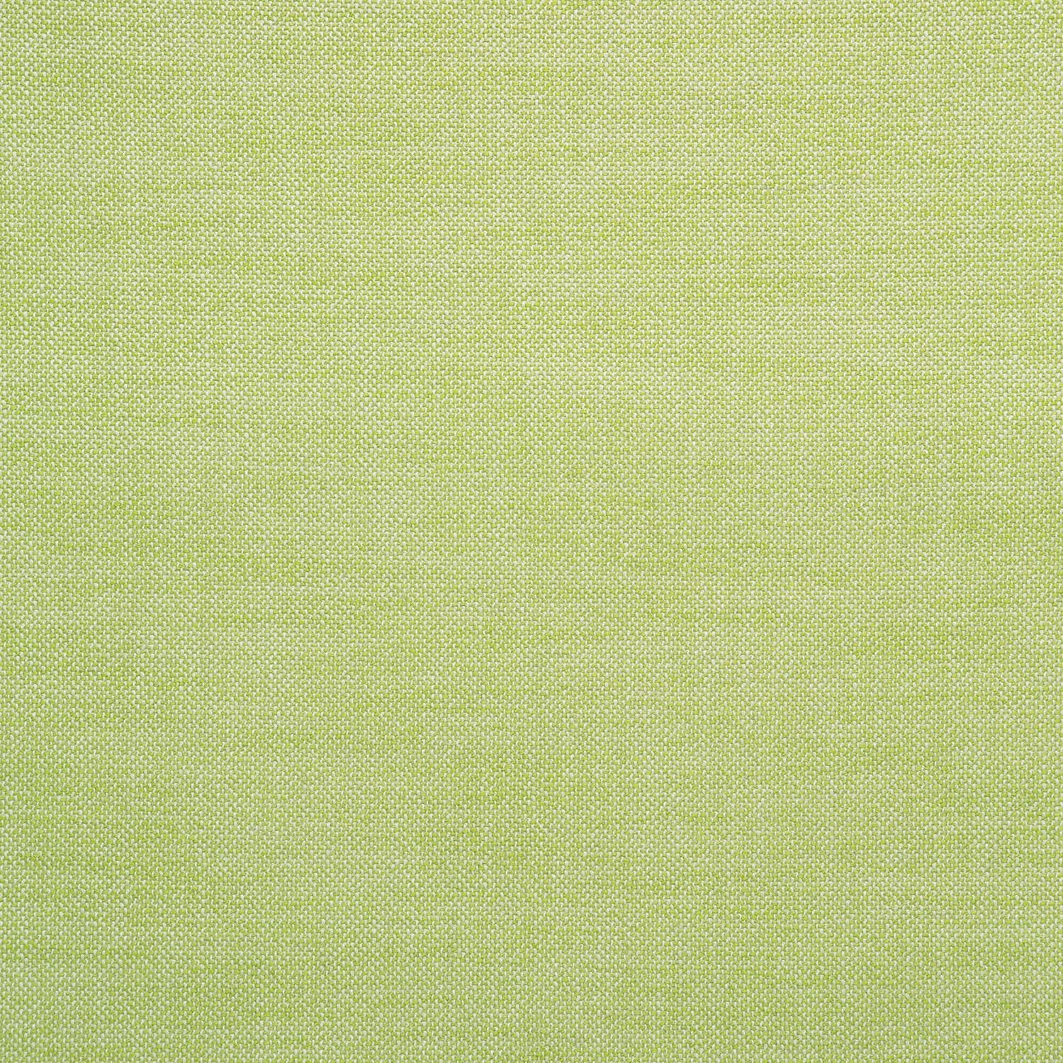 Fabric swatch of a plain green weave fabric for upholstery