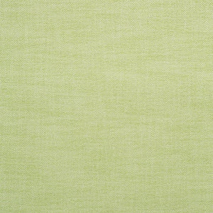 Fabric swatch of a plain bright green weave fabric for upholstery
