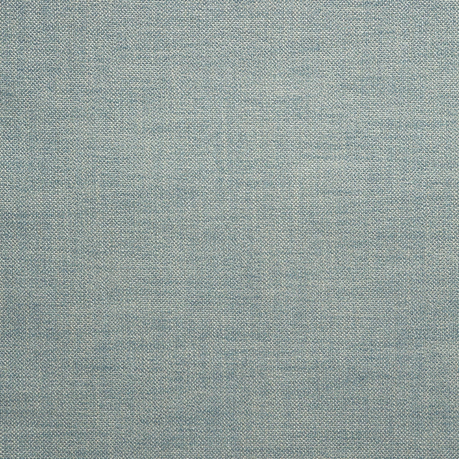 Fabric swatch of a plain blue weave fabric for upholstery