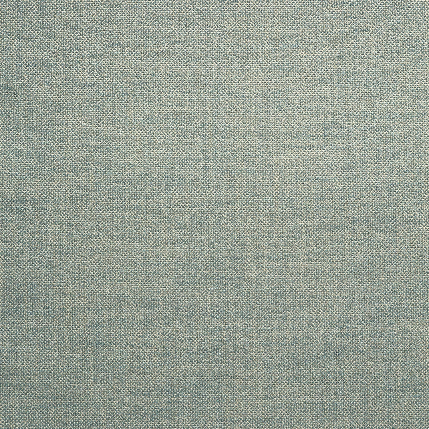 Fabric swatch of a plain cornflower blue weave fabric for upholstery
