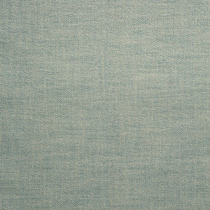 Fabric swatch of a plain cornflower blue weave fabric for upholstery