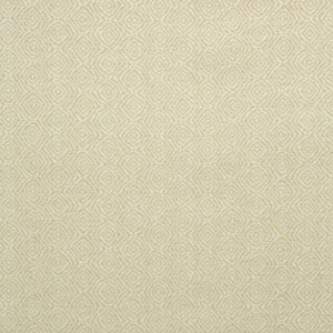 Fabric swatch of a cream woven fabric for upholstery