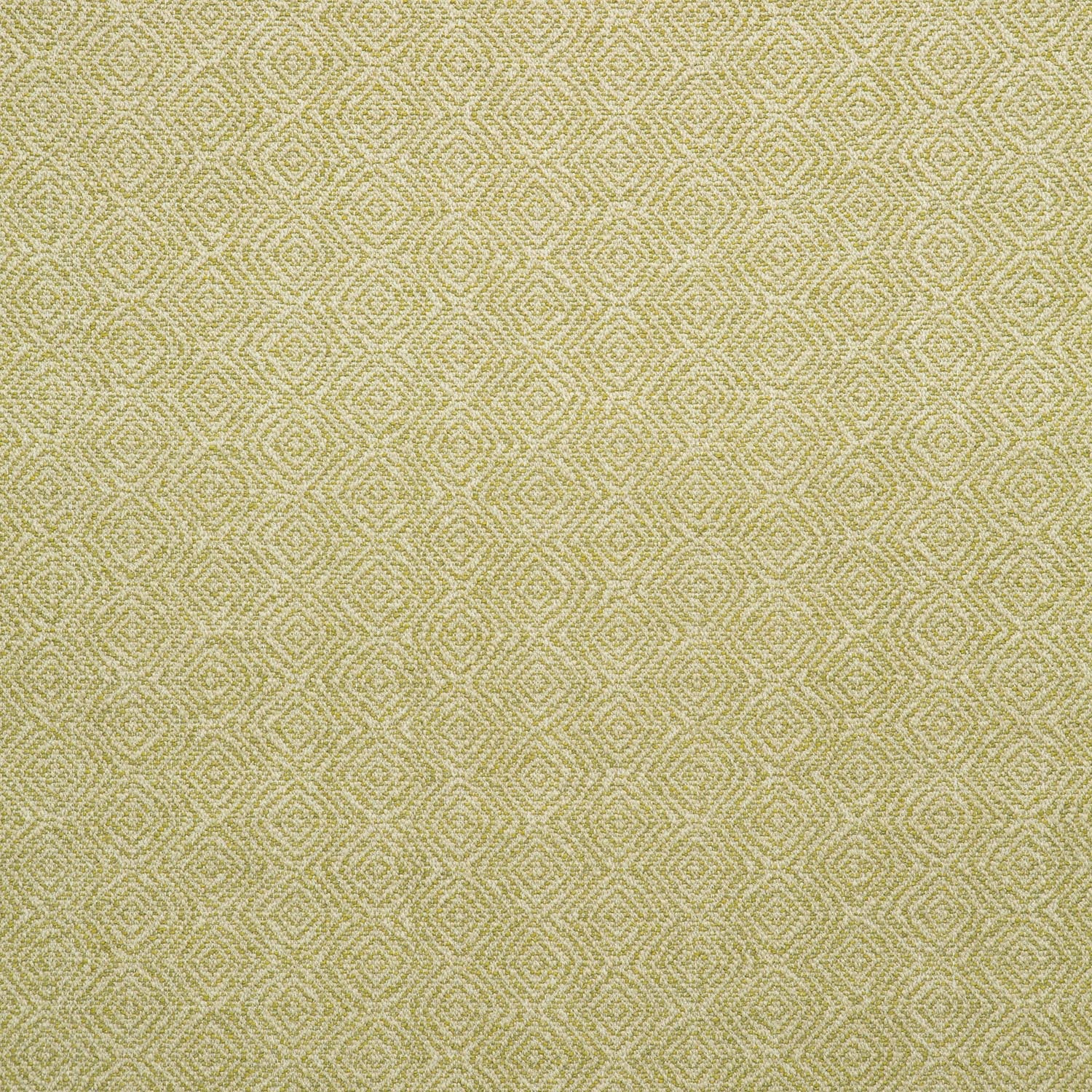 Fabric swatch of a yellow woven fabric for upholstery