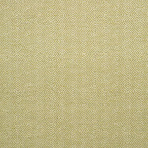 Fabric swatch of a yellow woven fabric for upholstery