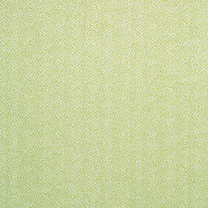 Fabric swatch of a green woven fabric for upholstery
