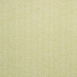 Fabric swatch of a green woven fabric for upholstery