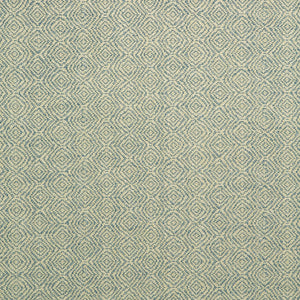 Fabric swatch of a blue woven fabric for upholstery
