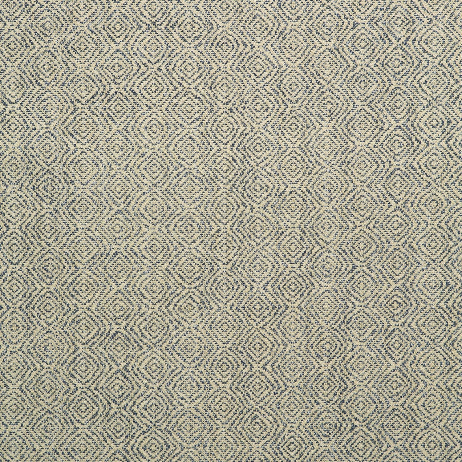 Fabric swatch of a blue woven fabric for upholstery