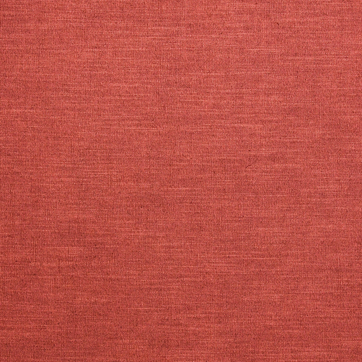 Red linen blend fabric suitable for contract and domestic use
