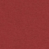 Red plain cotton fabric for contract and domestic upholstery or curtains