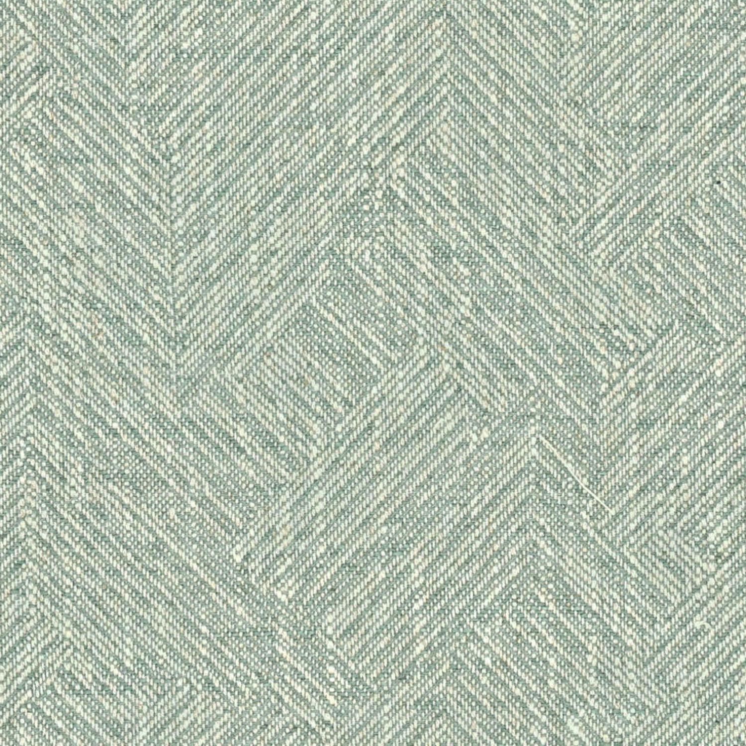 Fabric swatch of a Scandi-style semi-plain stain resistant upholstery fabric in a aqua colour