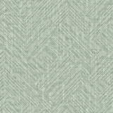 Fabric swatch of a Scandi-style semi-plain stain resistant upholstery fabric in a aqua colour