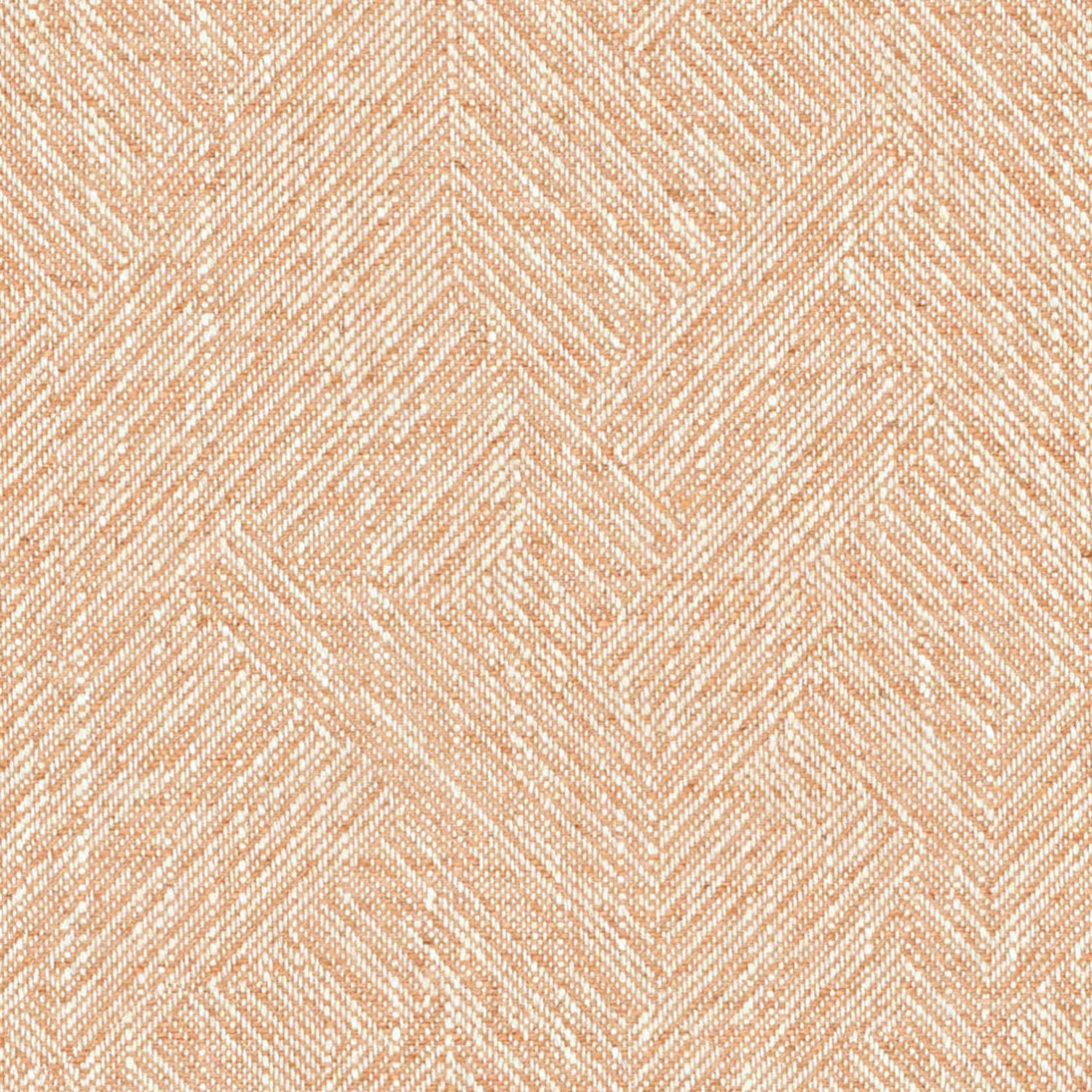 Fabric swatch of a Scandi-style semi-plain stain resistant upholstery fabric in a orange colour