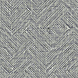 Fabric swatch of a Scandi-style semi-plain stain resistant upholstery fabric in a dark blue colour