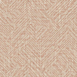 Fabric swatch of a Scandi-style semi-plain stain resistant upholstery fabric in a dark orange colour