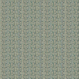 Fabric swatch of a stain resistant weave fabric with a geometric check design in blue colours
