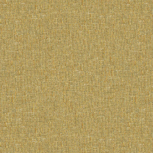 Fabric swatch of a stain resistant weave fabric with a tweed design in yellow colours