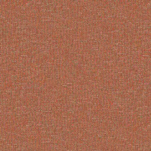 Fabric swatch of a stain resistant weave fabric with a tweed design in red colours