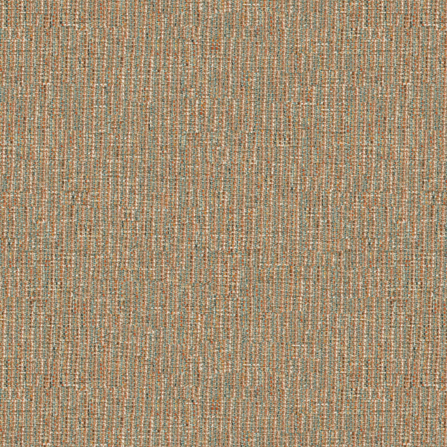 Fabric swatch of a stain resistant weave fabric with a tweed design in multi-colours