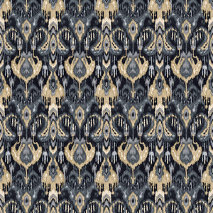 Velvet fabric with a stain resistant finish with an abstract contemporary design in grey colours