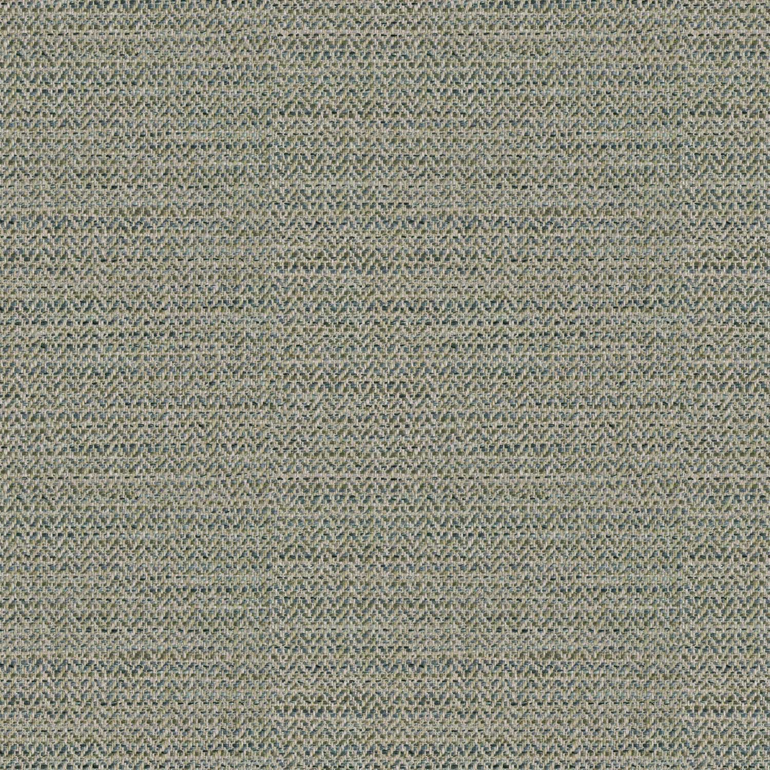 Sample of a woven fabric in a herringbone design in greystone