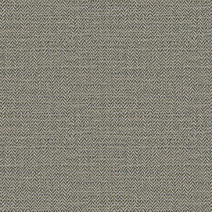 Sample of a woven fabric in a herringbone design in Zinc