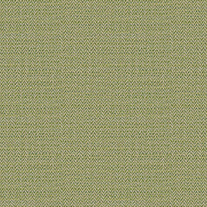Sample of a woven fabric in a herringbone design in Lime